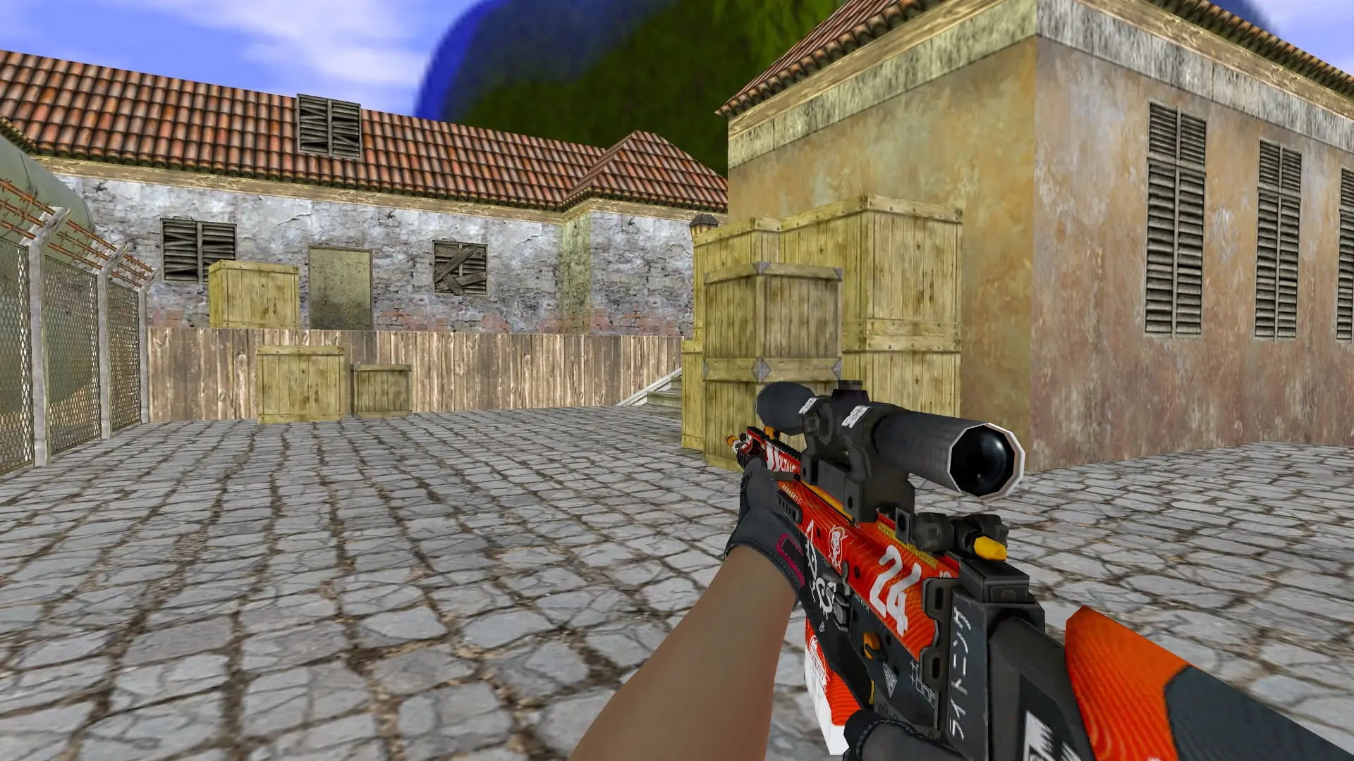 SG 550 Bloodsport — de_inferno (first person)