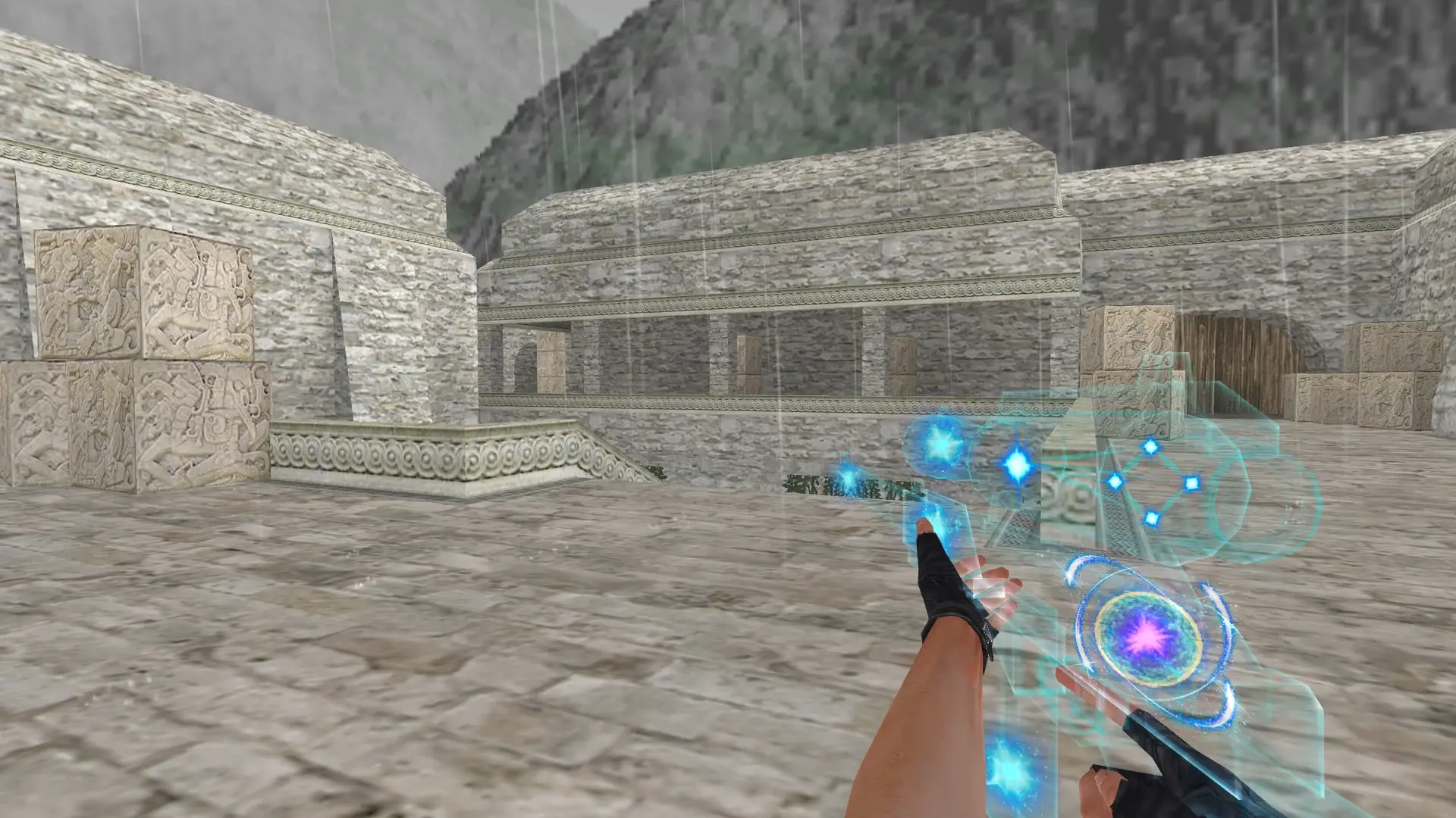 Star Chaser SR — de_aztec (first person)