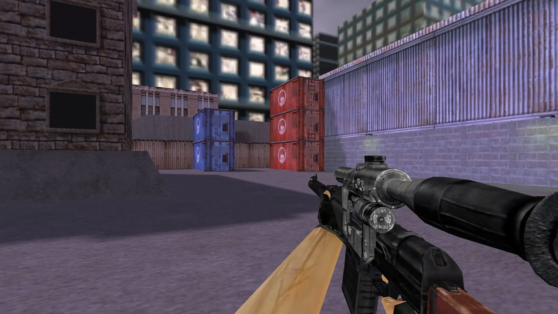 VSS Stalker — cs_assault (first person)