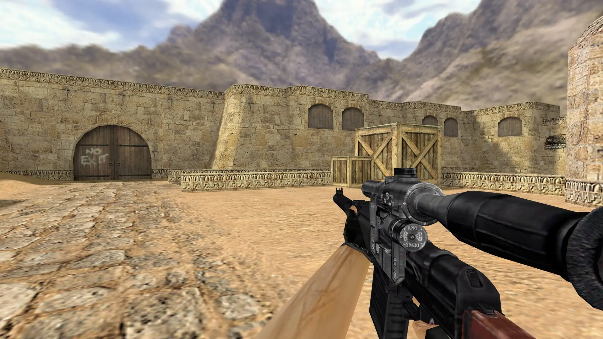 VSS Stalker — de_dust2 (first person)