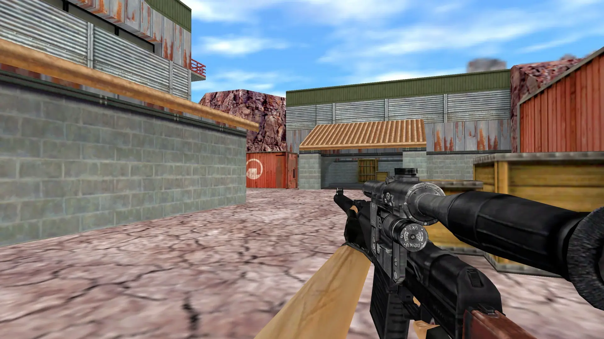 VSS Stalker — de_nuke (first person)
