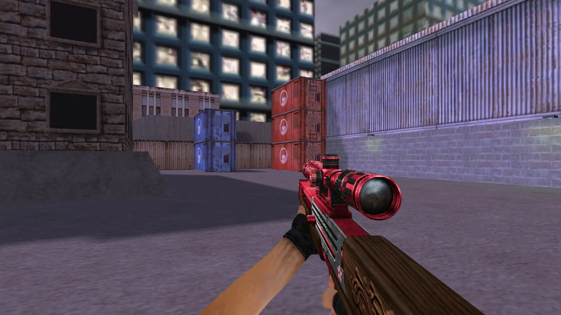 WA2000 Sakura — cs_assault (first person)