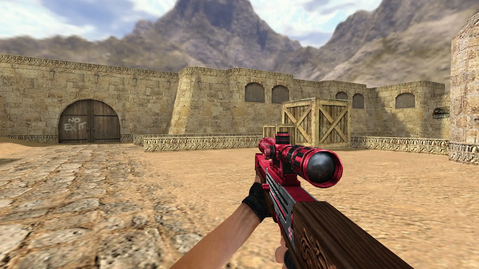WA2000 Sakura — de_dust2 (first person)