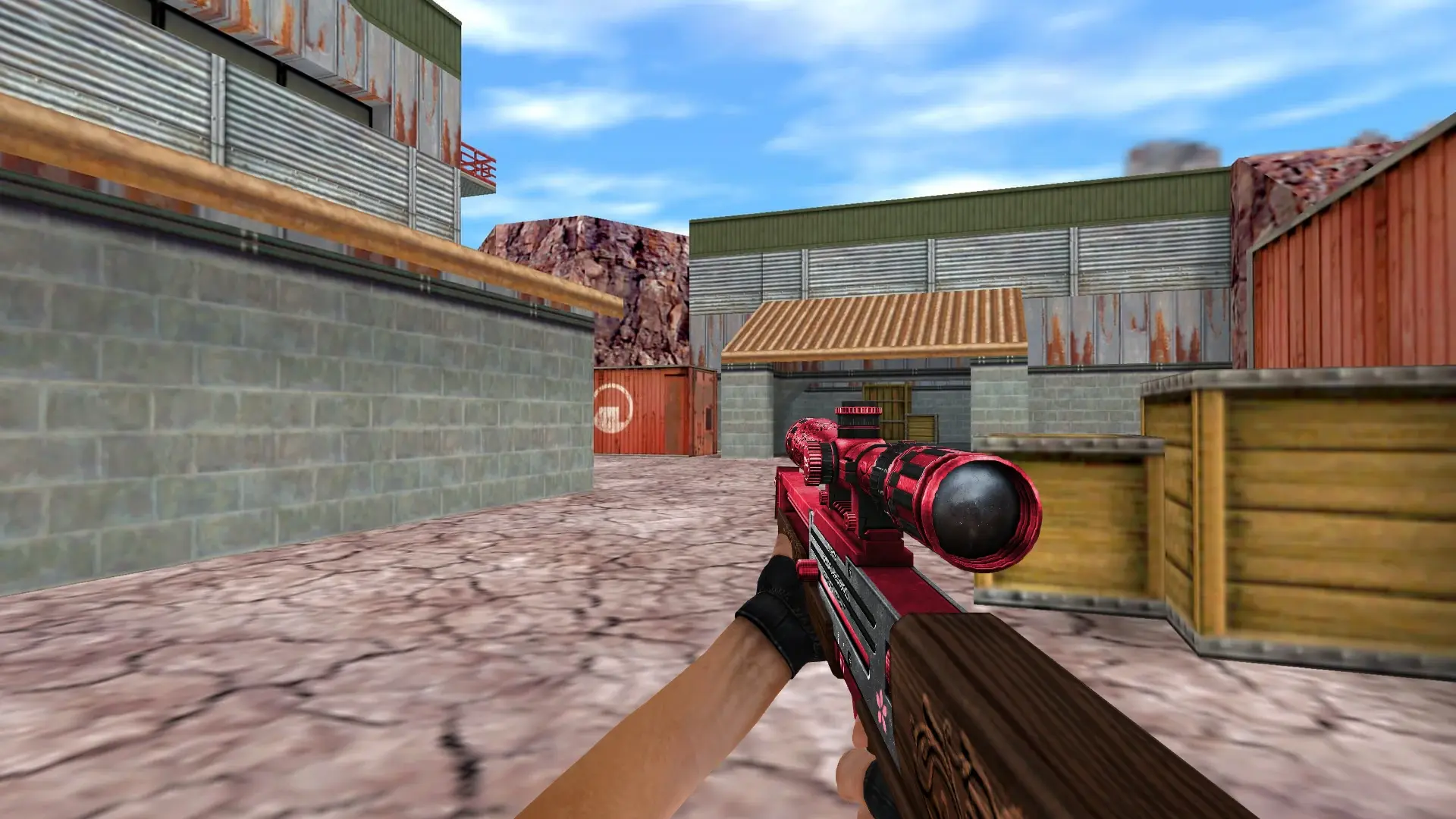 WA2000 Sakura — de_nuke (first person)