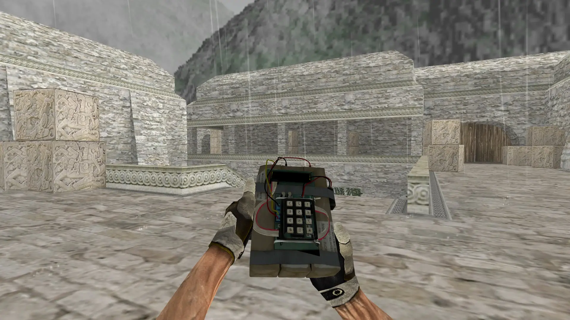 CS:GO C4 Port — de_aztec (first person)