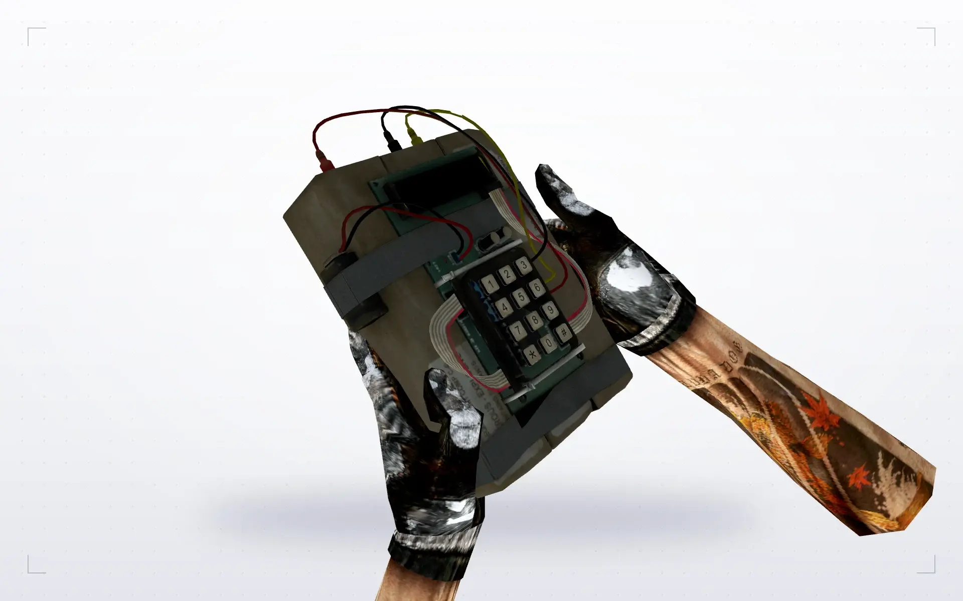 CS:GO C4 on Custom Arms — preview 7