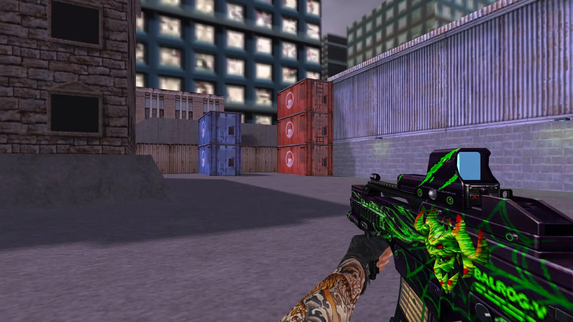 AUG — Balrog Poison Weapon Pack — cs_assault (first person)
