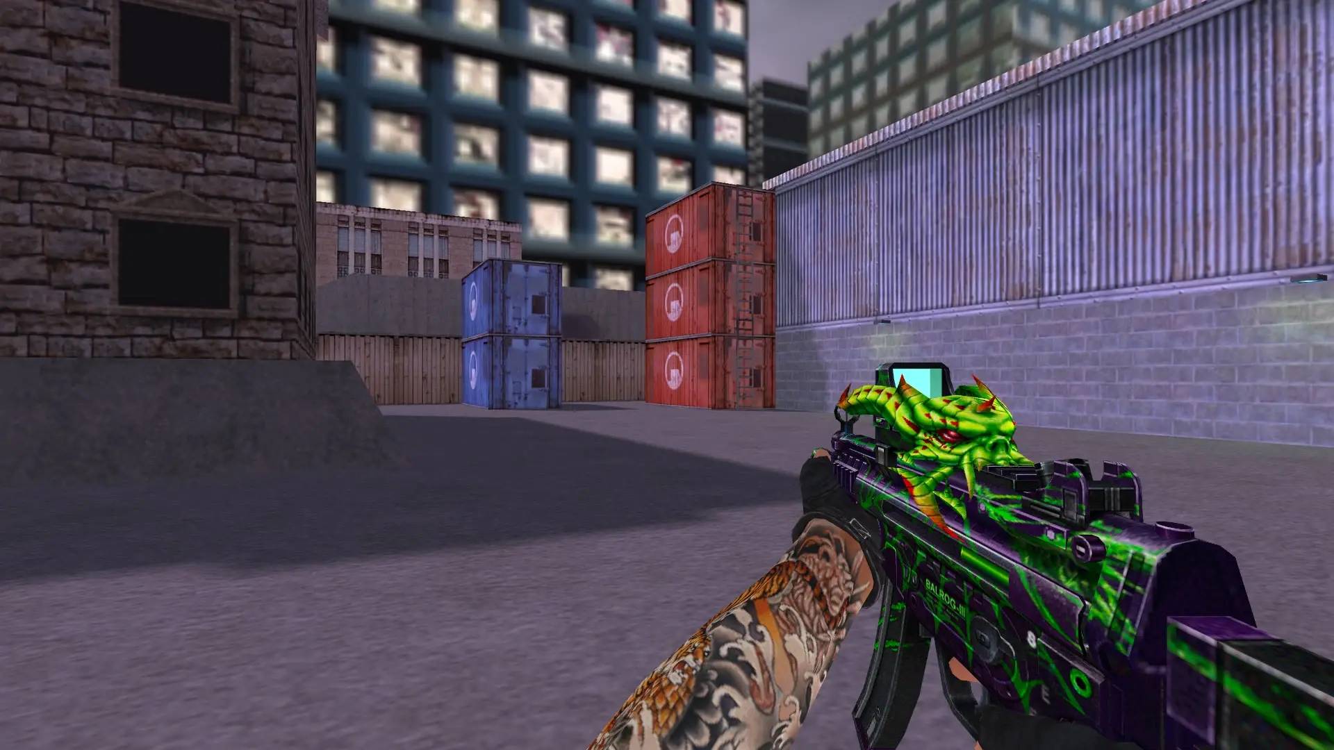 MP5 — Balrog Poison Weapon Pack — cs_assault (first person)