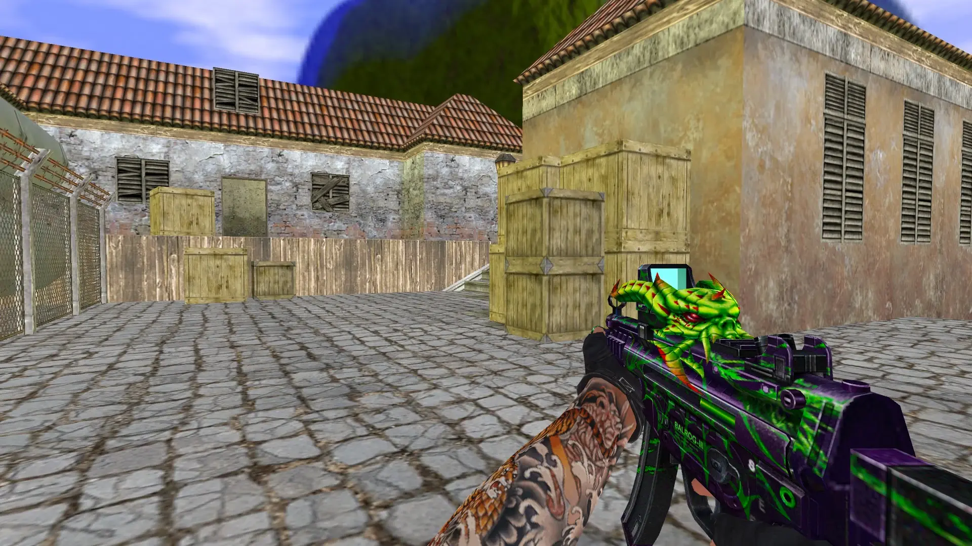MP5 — Balrog Poison Weapon Pack — de_inferno (first person)