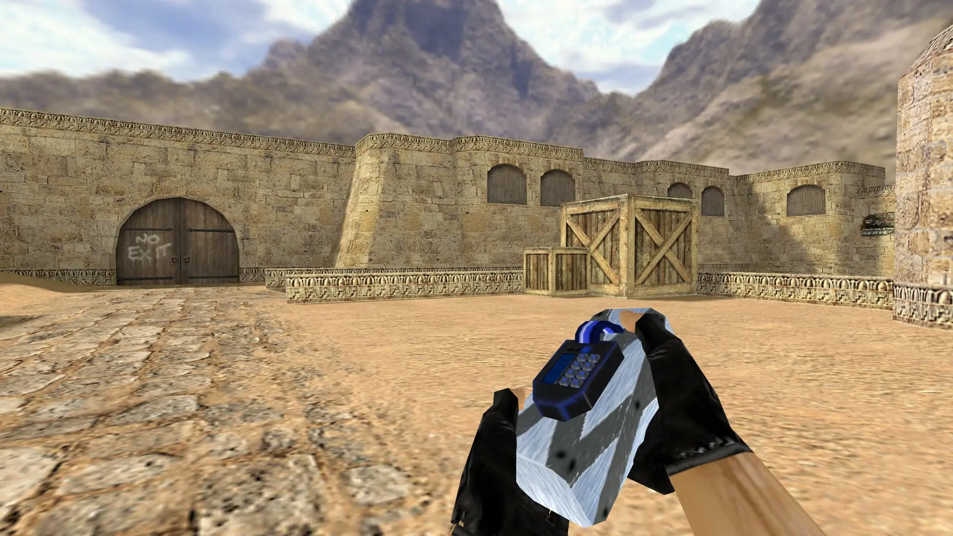 Rampage C4 Reskin — de_dust2 (first person)