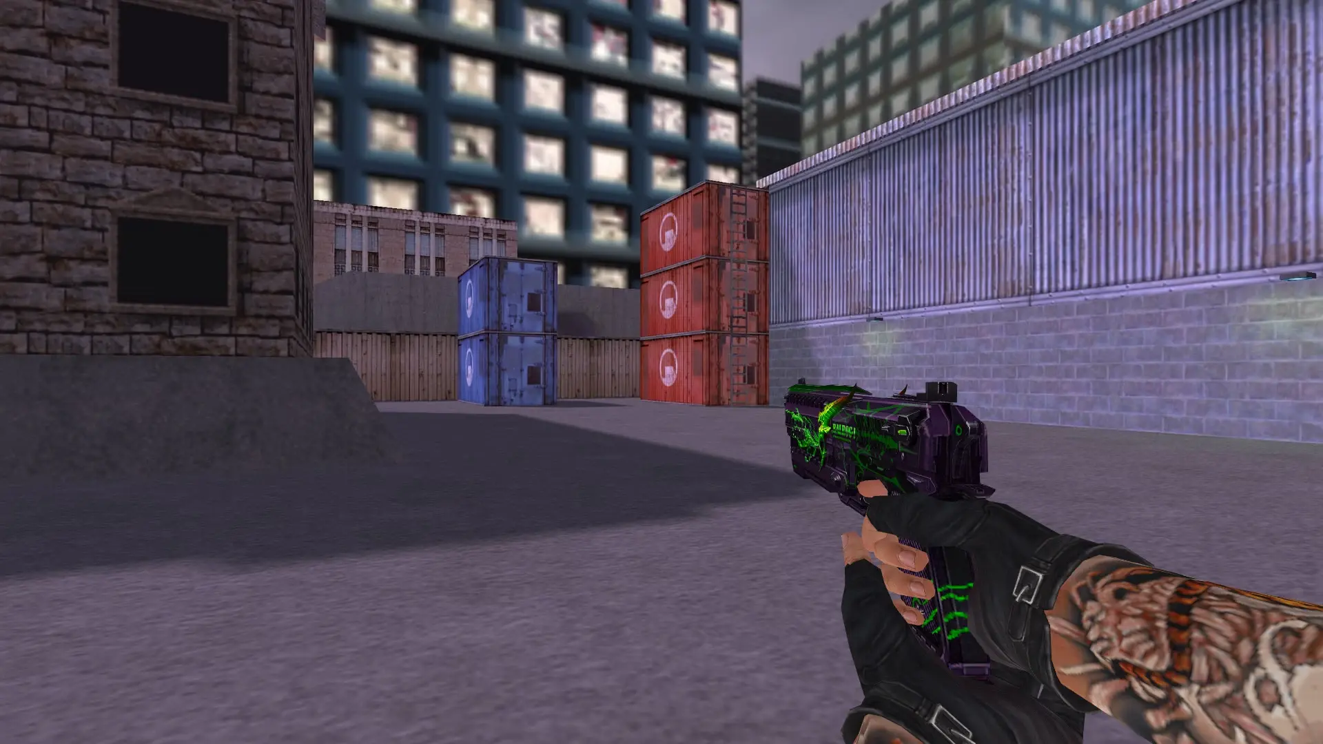 USP — Balrog Poison Weapon Pack — cs_assault (first person)