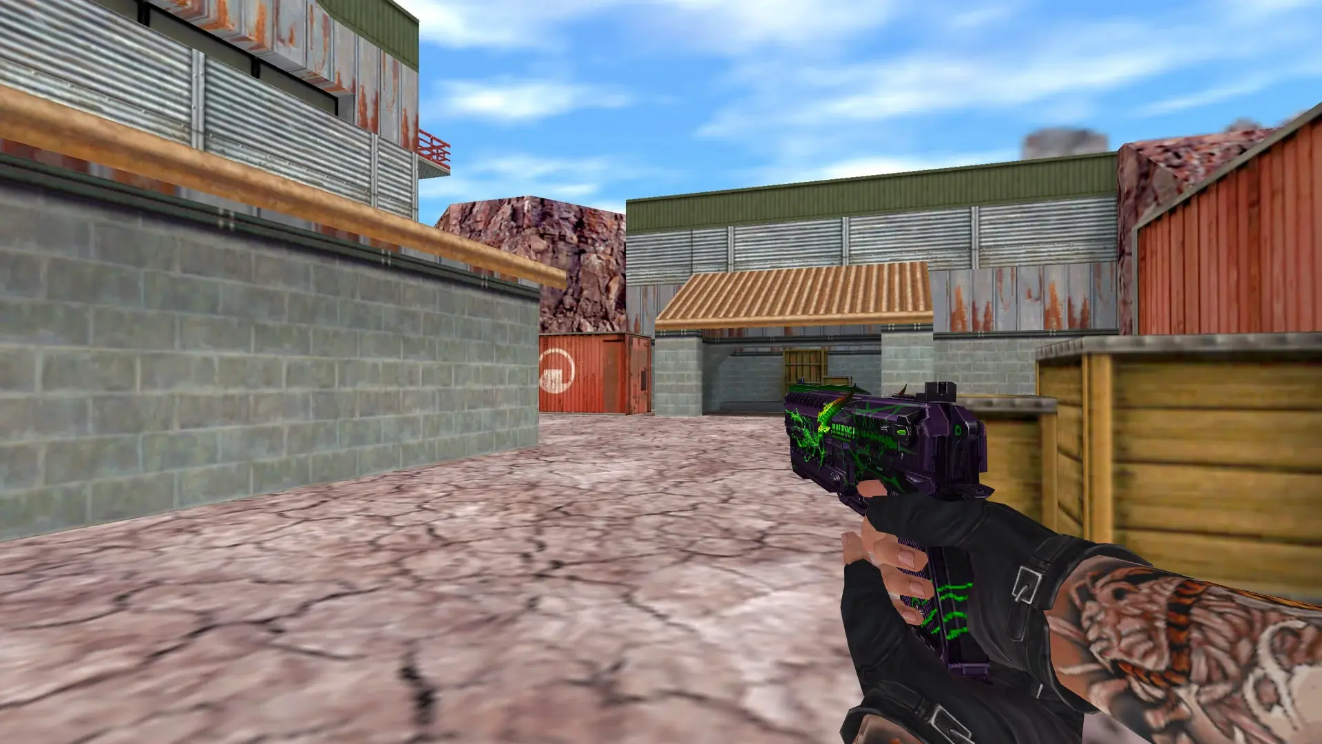 USP — Balrog Poison Weapon Pack — de_nuke (first person)