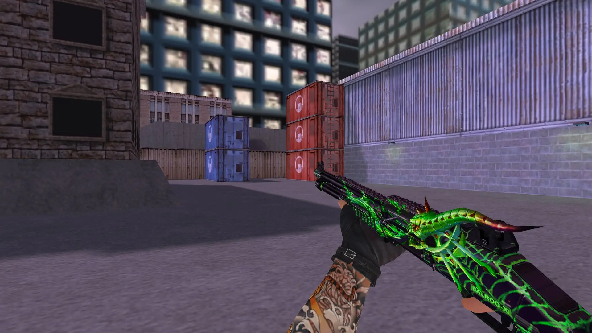 XM1014 — Balrog Poison Weapon Pack — cs_assault (first person)