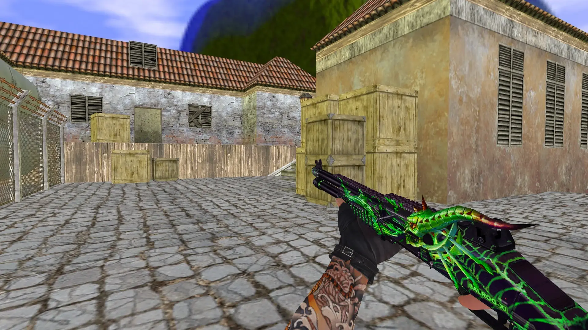 XM1014 — Balrog Poison Weapon Pack — de_inferno (first person)
