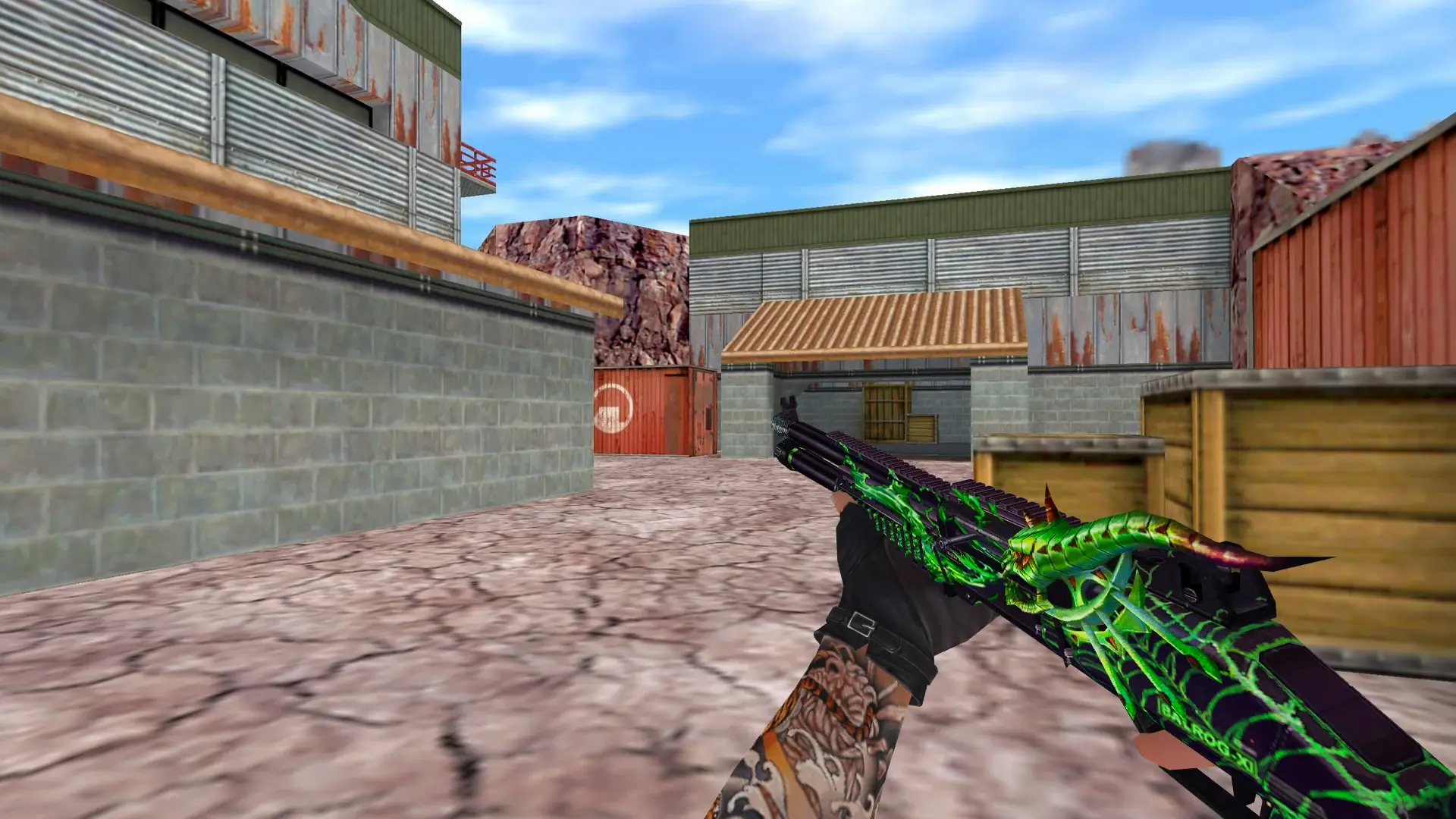 XM1014 — Balrog Poison Weapon Pack — de_nuke (first person)
