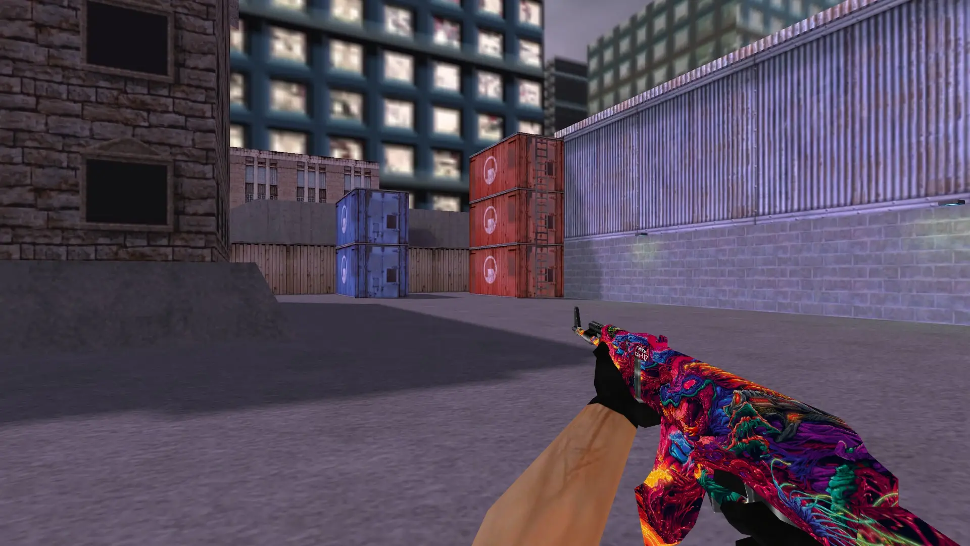 AK-47 — Hyper Beast Weapon Pack — cs_assault (first person)