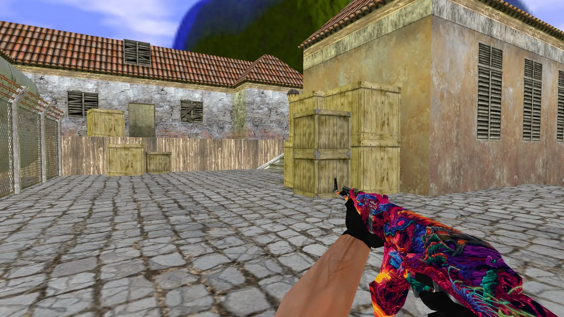 AK-47 — Hyper Beast Weapon Pack — de_inferno (first person)