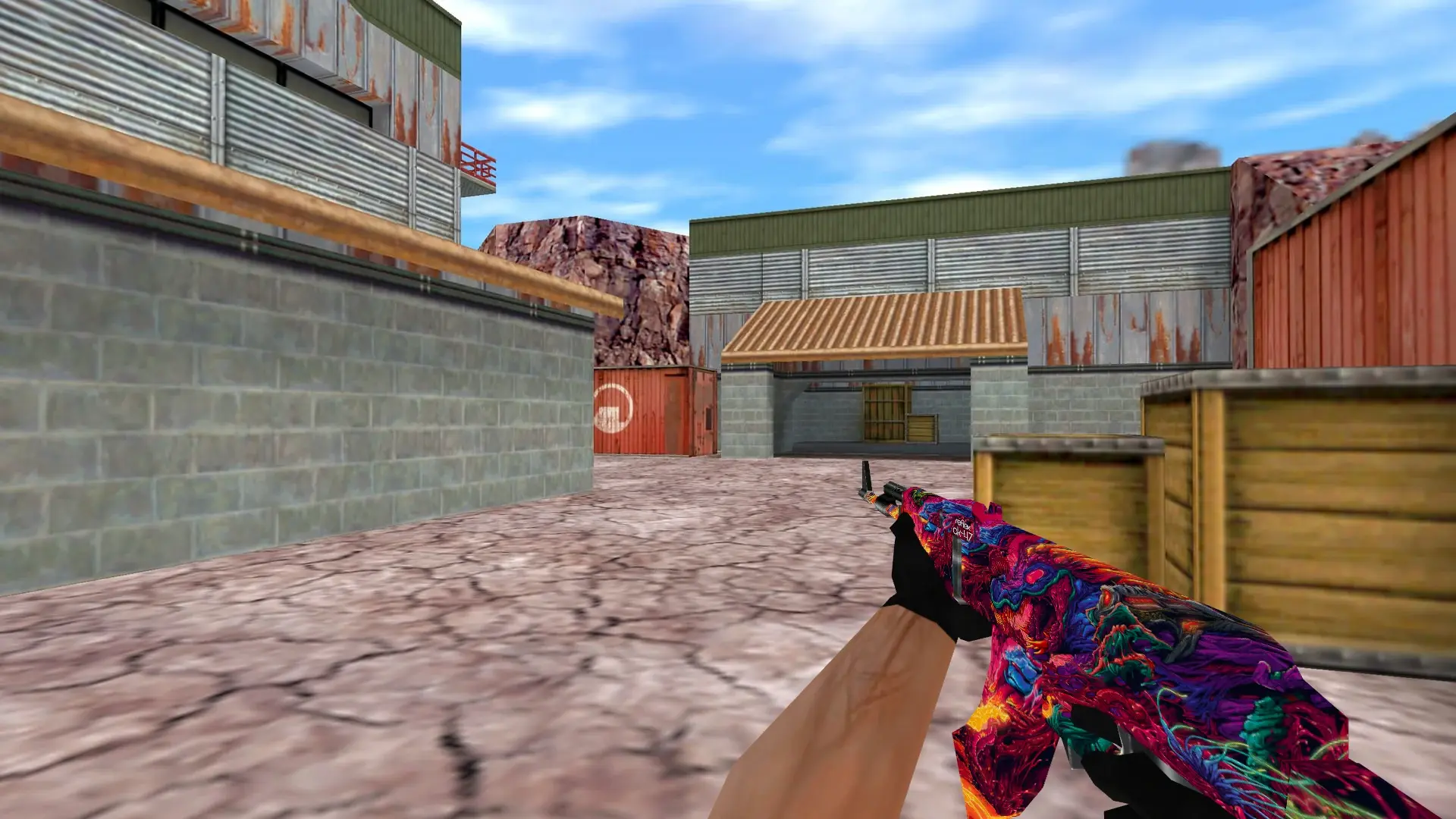 AK-47 — Hyper Beast Weapon Pack — de_nuke (first person)