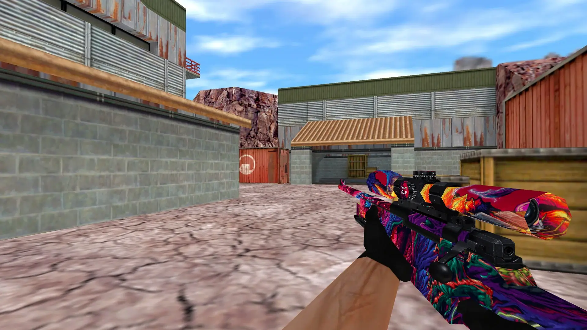 AWP — Hyper Beast Weapon Pack — de_nuke (first person)