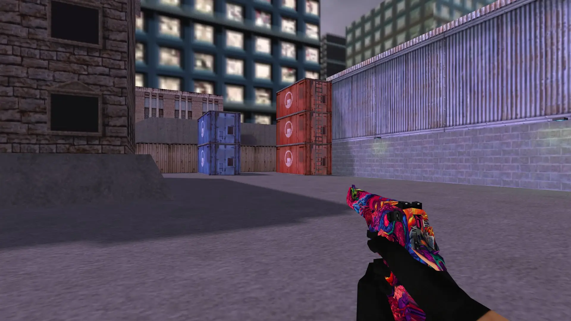 Desert Eagle — Hyper Beast Weapon Pack — cs_assault (first person)