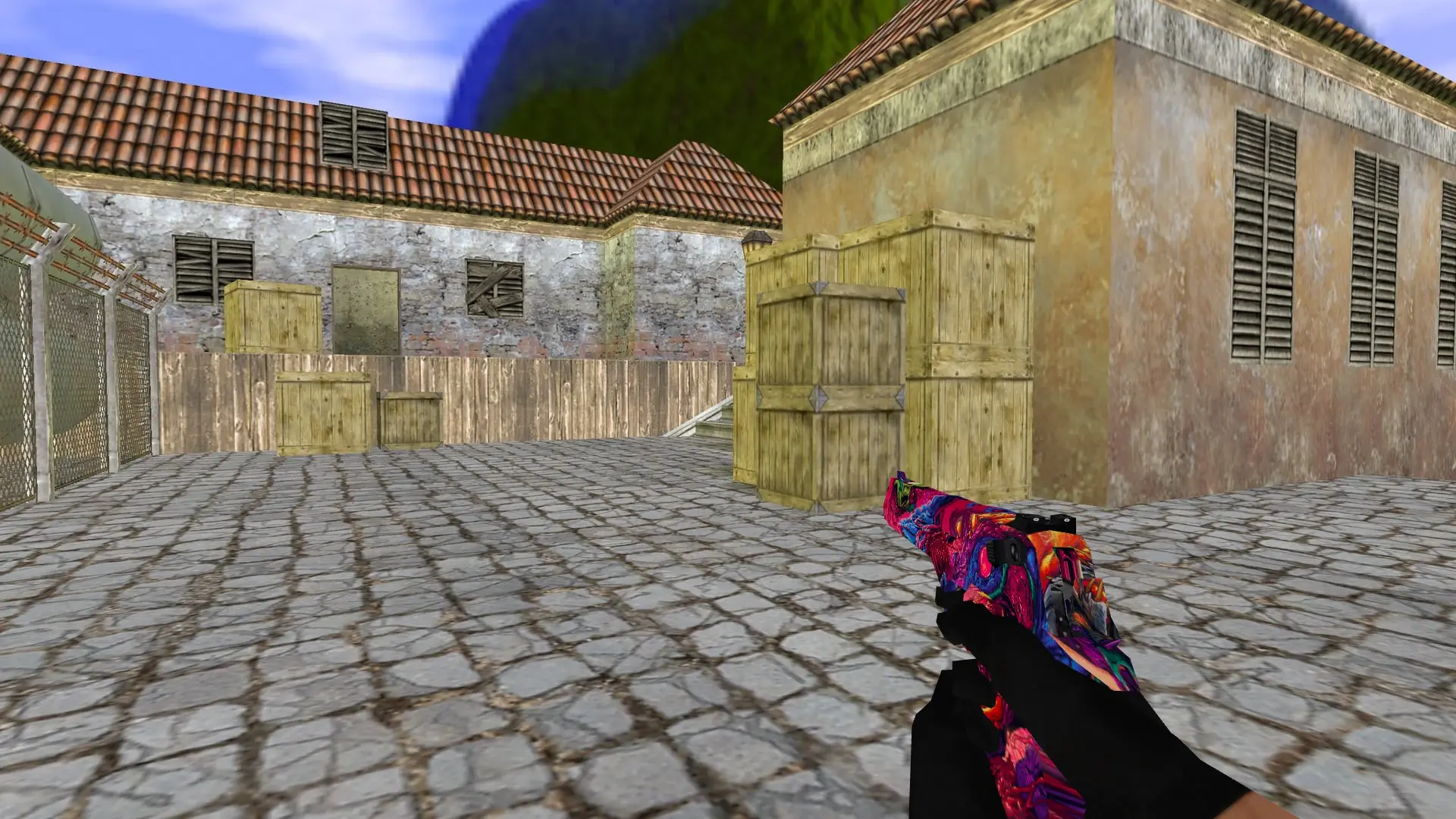 Desert Eagle — Hyper Beast Weapon Pack — de_inferno (first person)