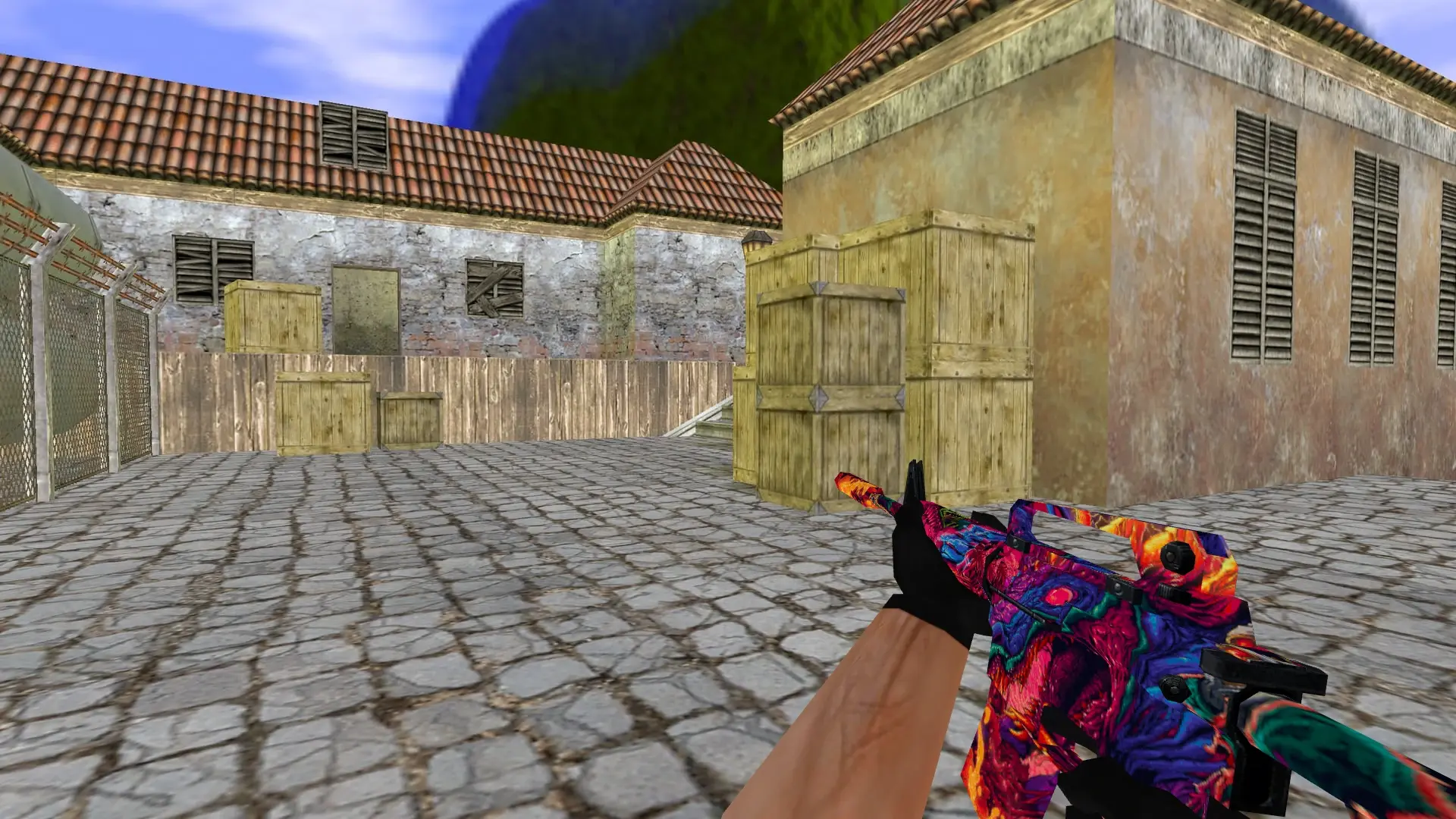 M4A1 — Hyper Beast Weapon Pack — de_inferno (first person)