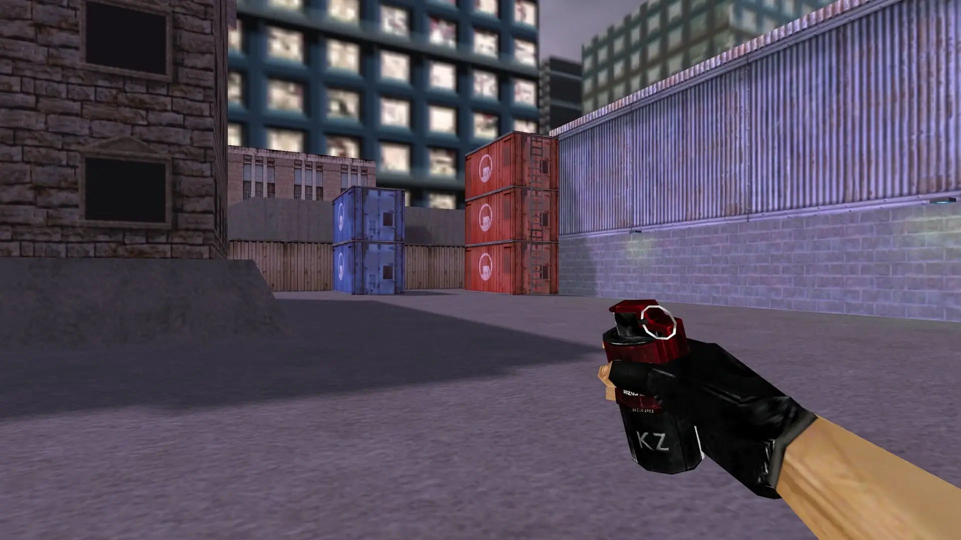 HE Grenade — KZ The Electro Weapon Pack — cs_assault (first person)