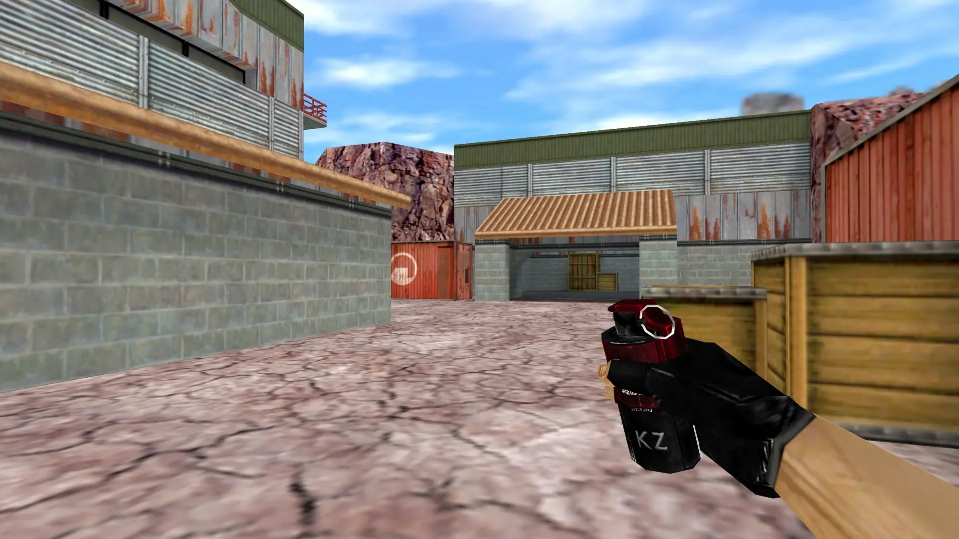 HE Grenade — KZ The Electro Weapon Pack — de_nuke (first person)