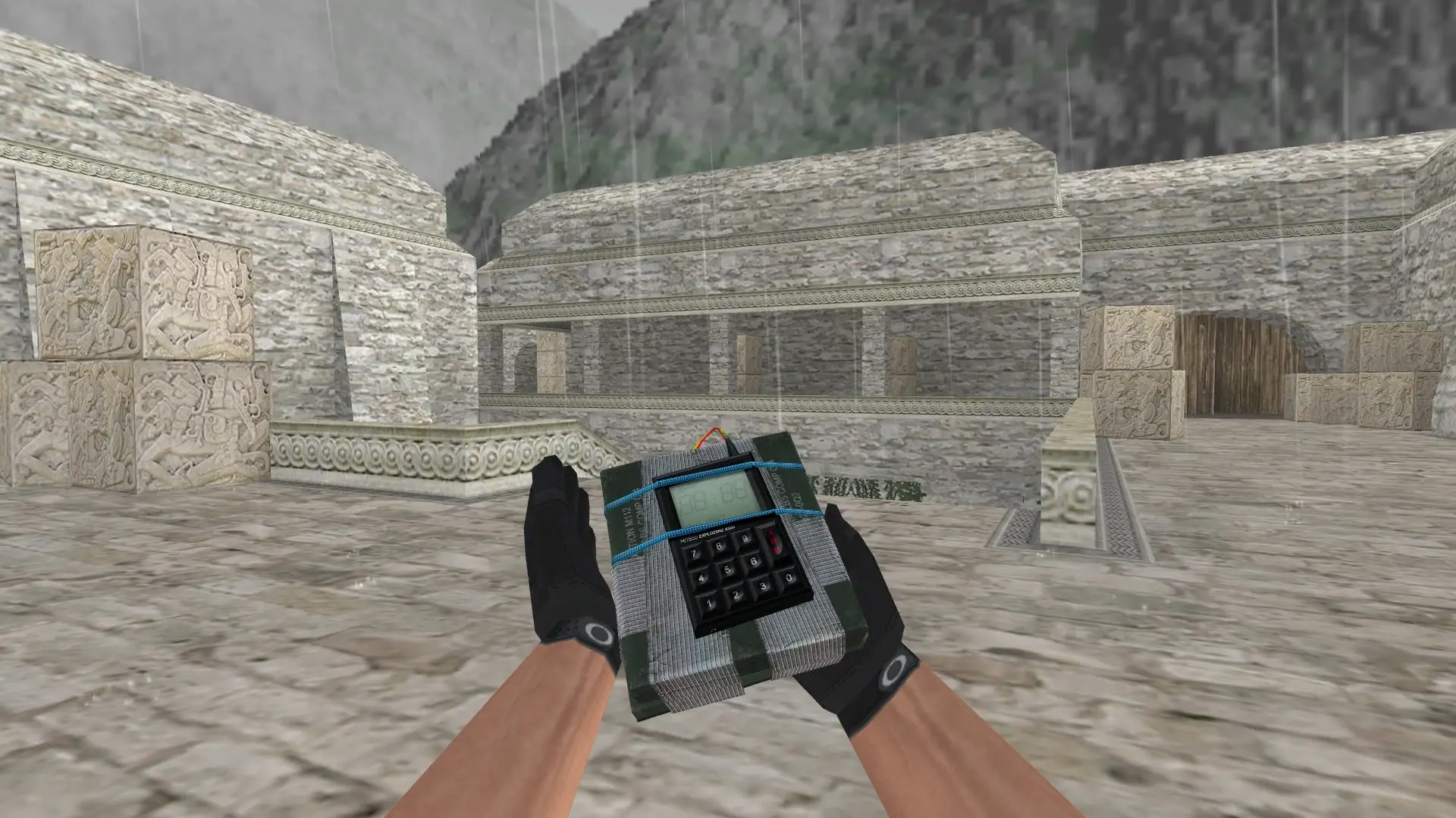M112 Demolition Charge — de_aztec (first person)