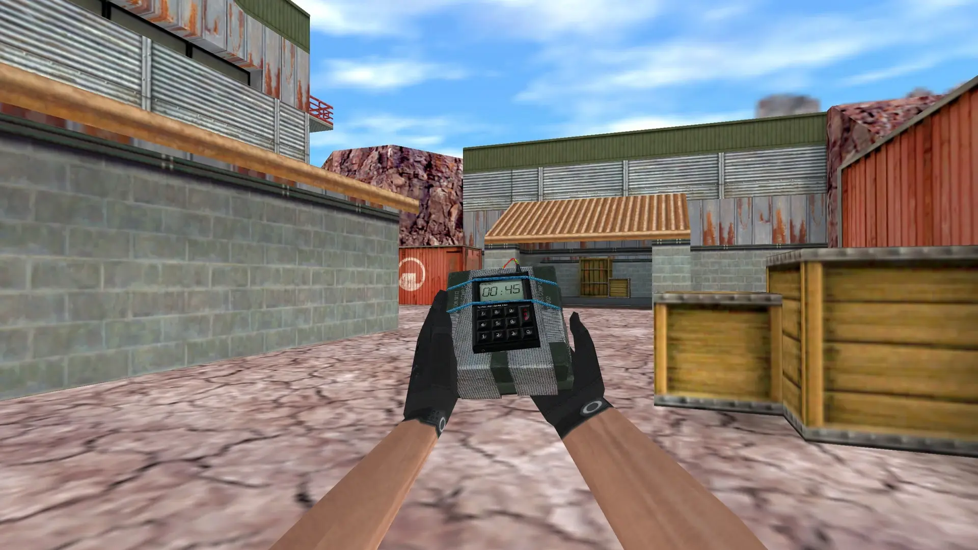 M112 Demolition Charge — de_nuke (first person)