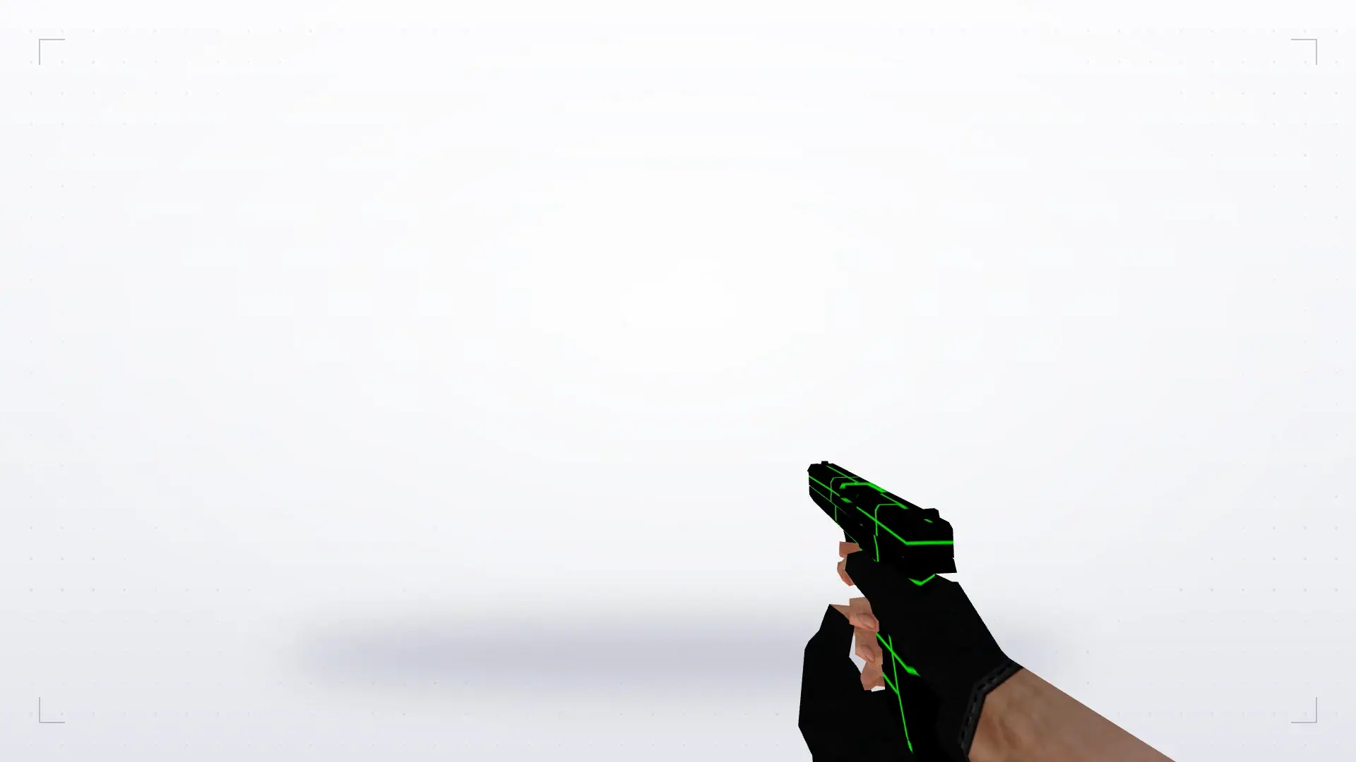 Glock-18: Greenlines Weapon Set — first person