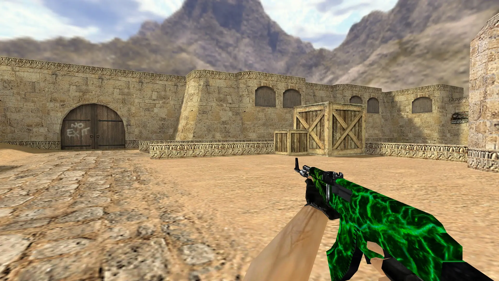 AK-47: Greenshot Weapon Pack — de_dust2 (first person)