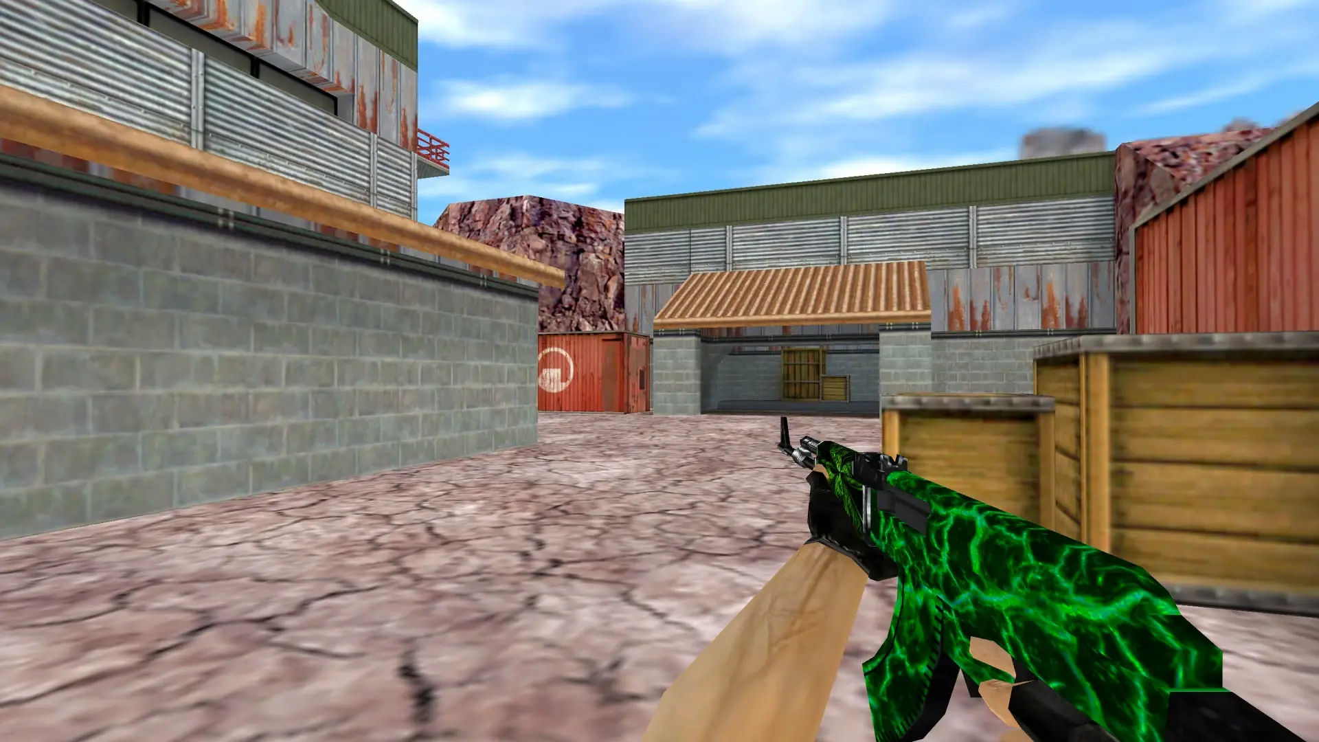 AK-47: Greenshot Weapon Pack — de_nuke (first person)