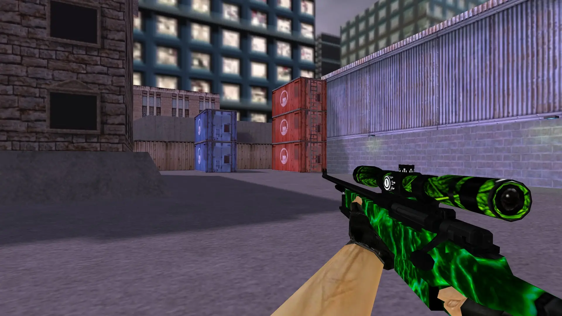 AWP: Greenshot Weapon Pack — cs_assault (first person)