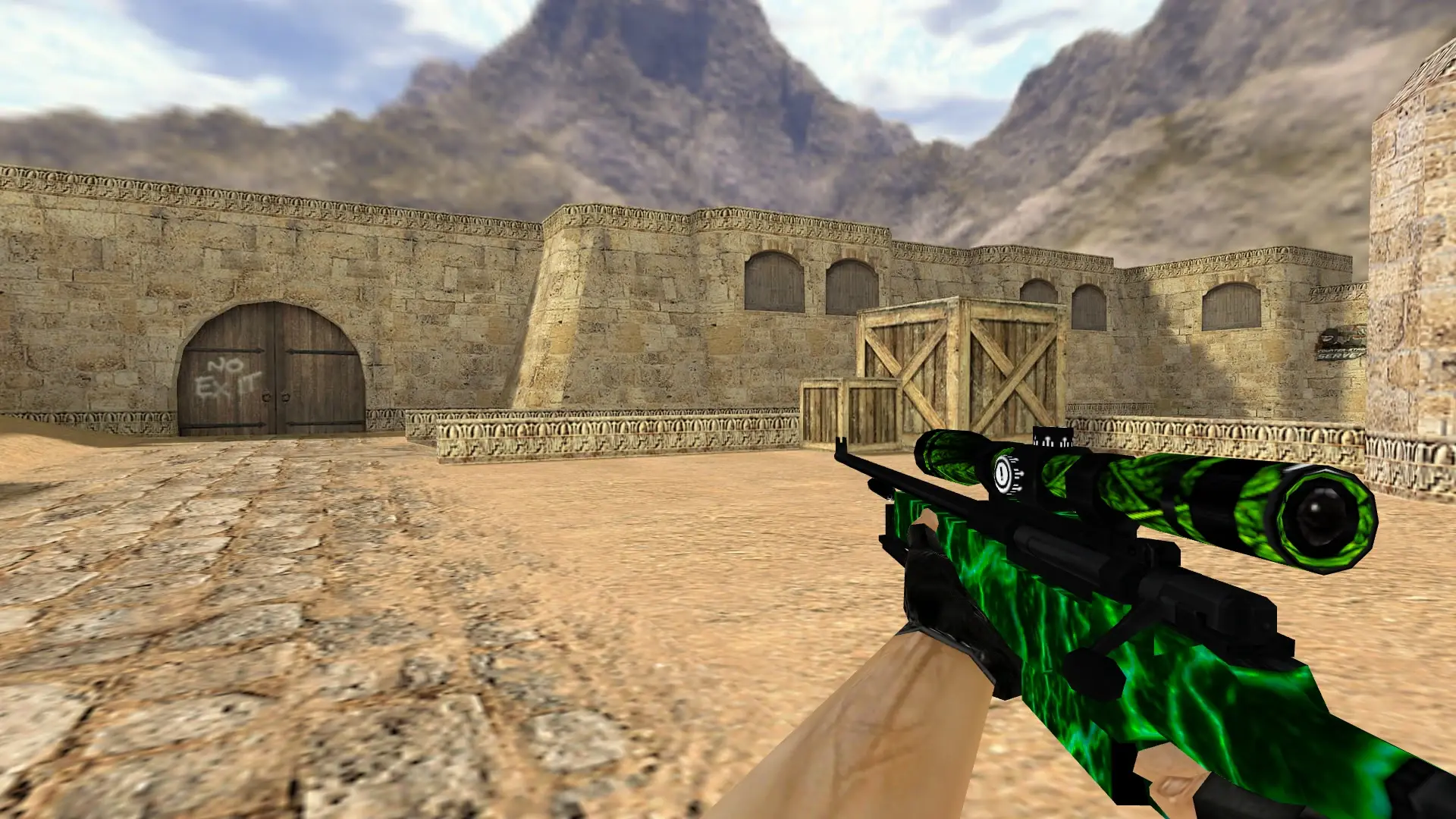 AWP: Greenshot Weapon Pack — de_dust2 (first person)