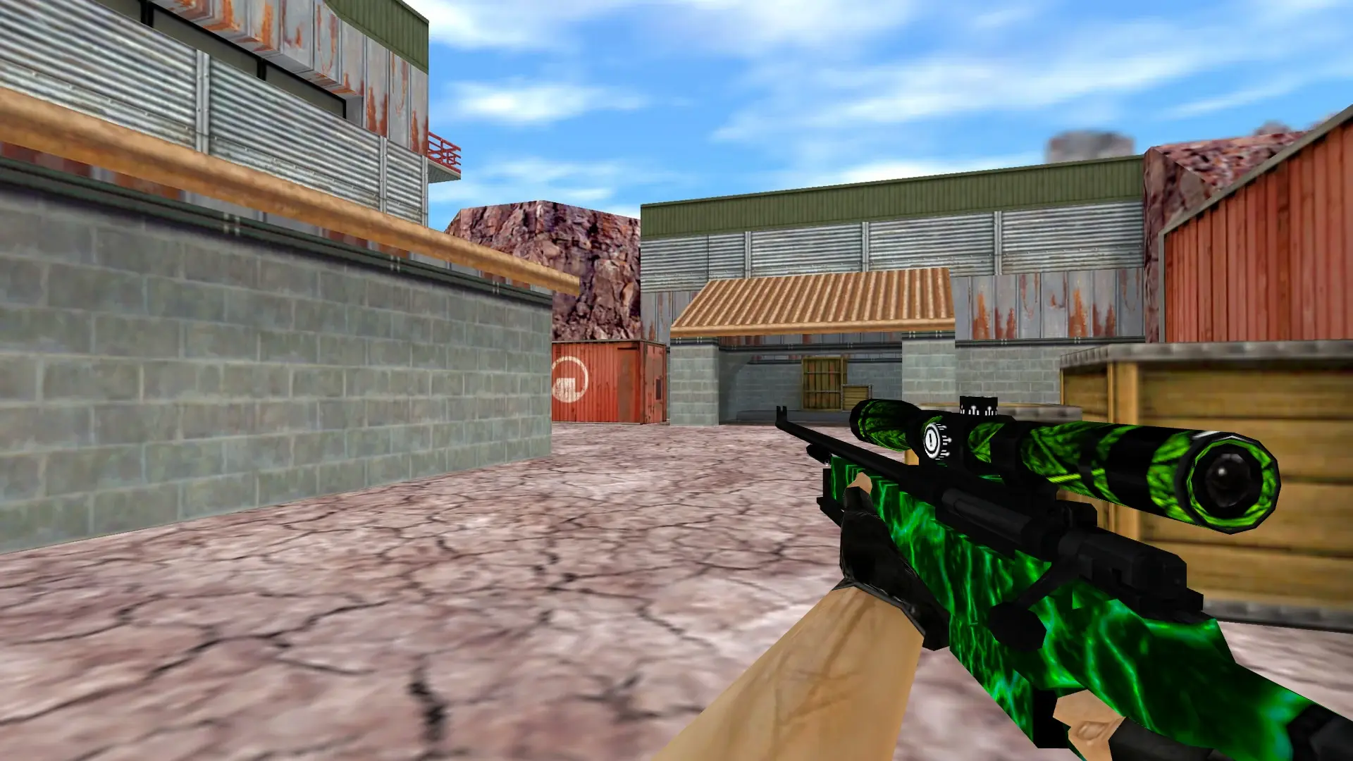 AWP: Greenshot Weapon Pack — de_nuke (first person)
