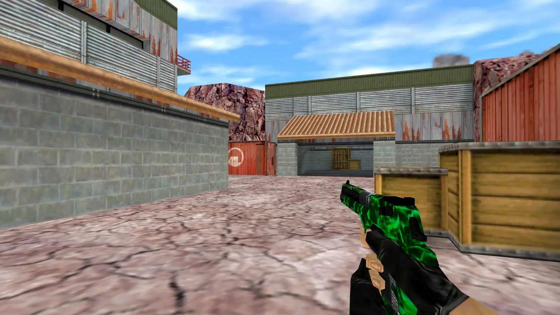 Desert Eagle: Greenshot Weapon Pack — de_nuke (first person)
