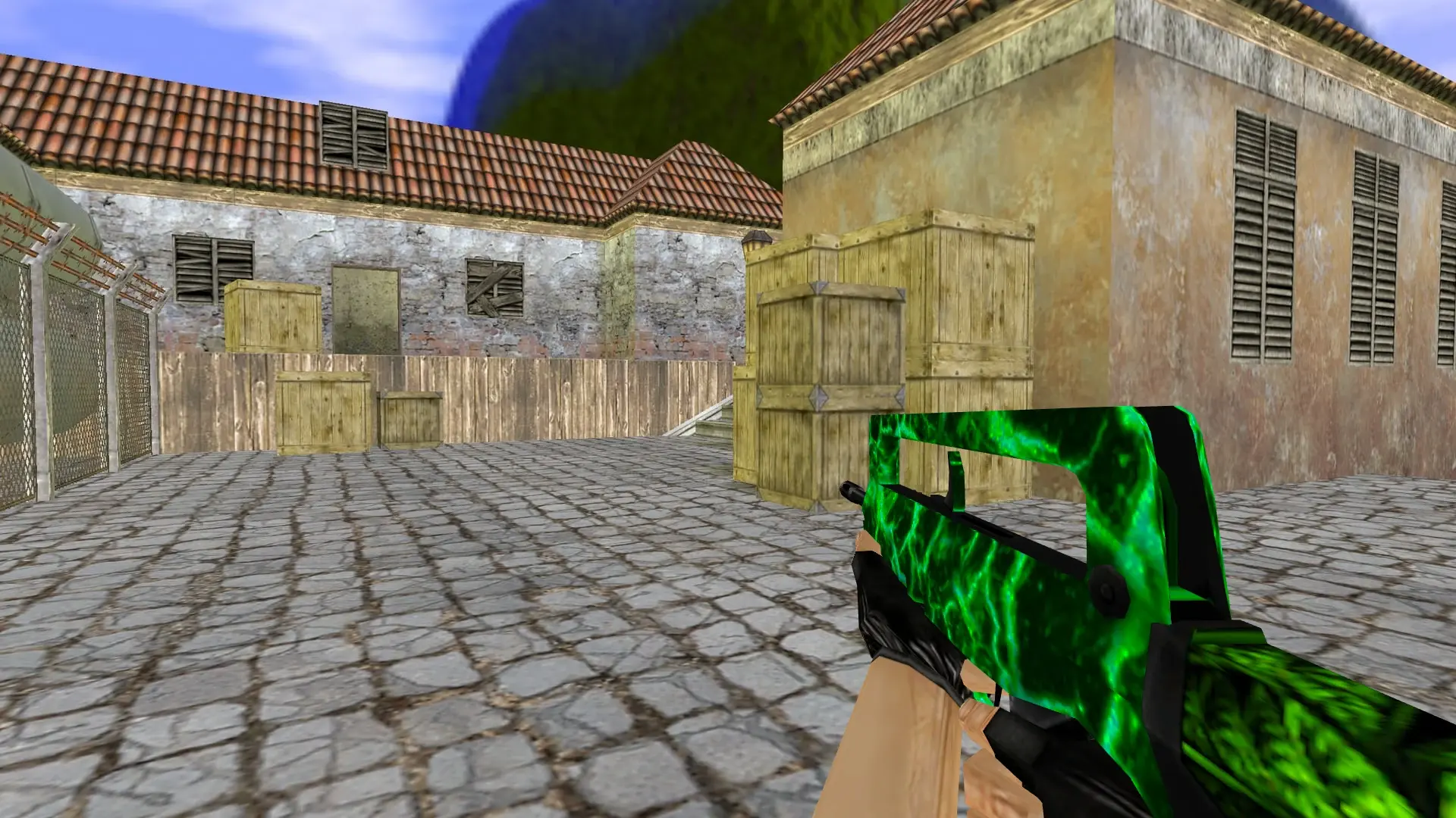FAMAS: Greenshot Weapon Pack — de_inferno (first person)