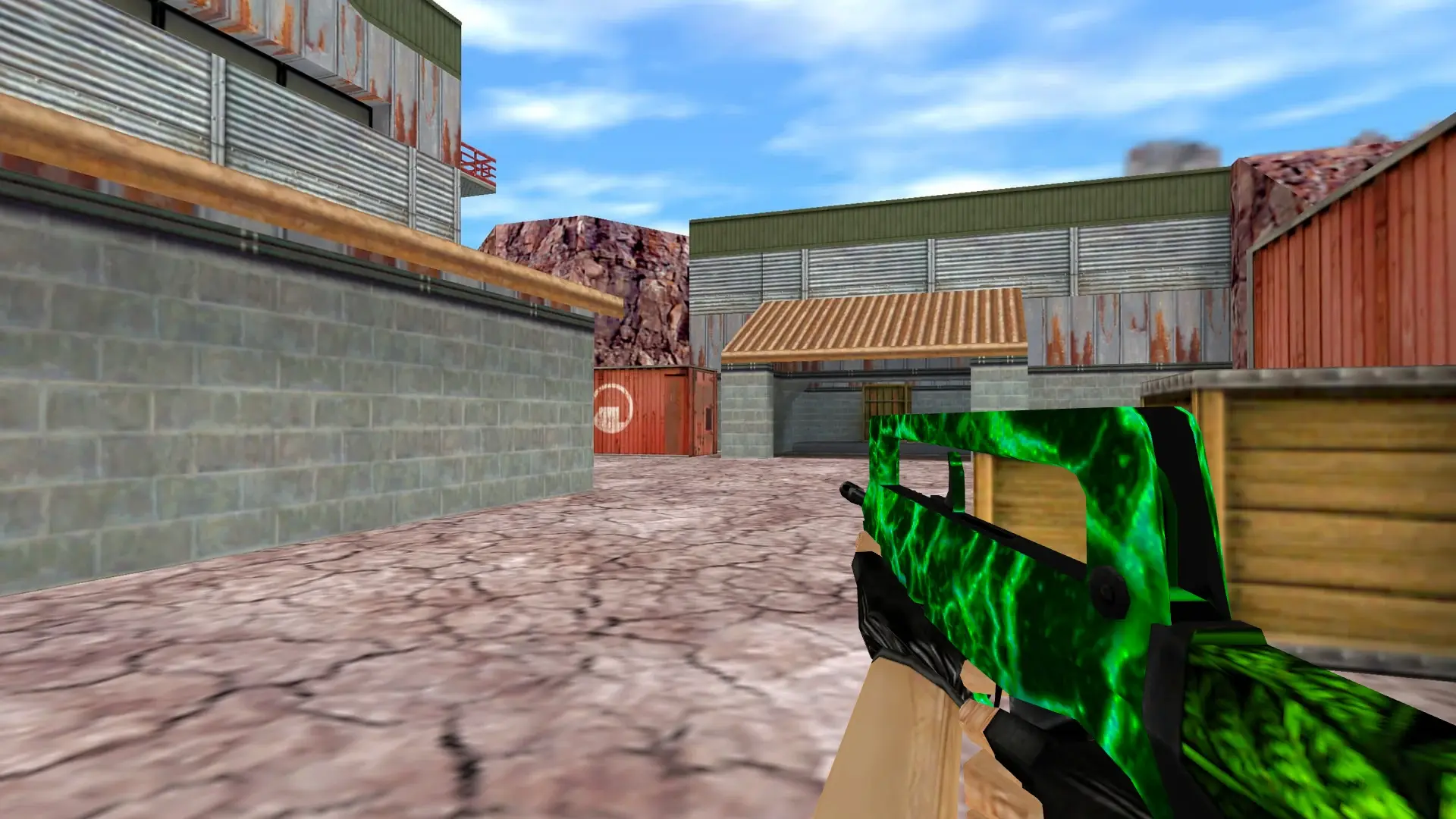FAMAS: Greenshot Weapon Pack — de_nuke (first person)