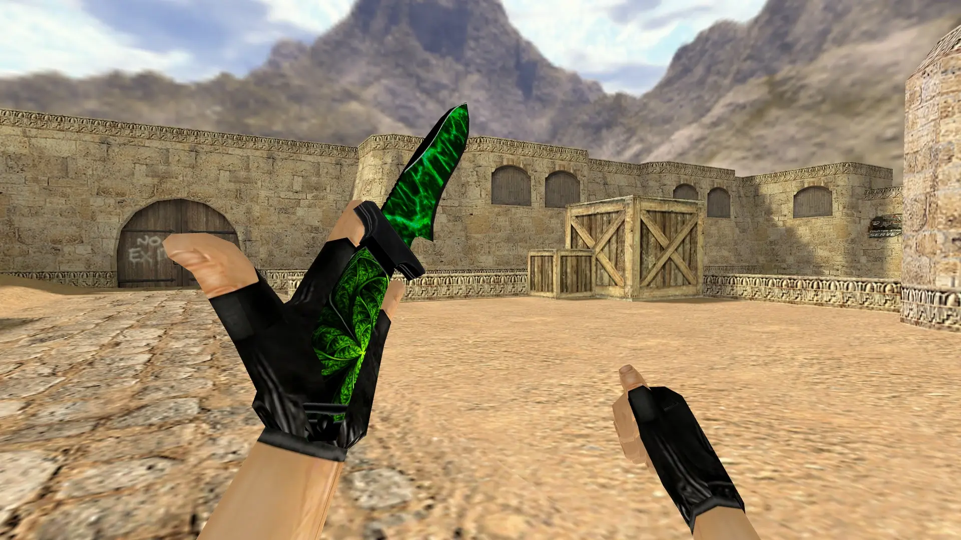 Knife: Greenshot Weapon Pack — de_dust2 (first person)