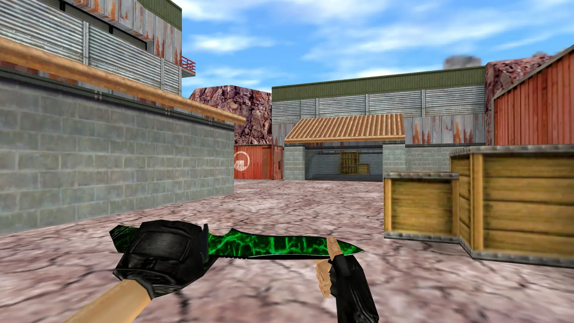 Knife: Greenshot Weapon Pack — de_nuke (first person)
