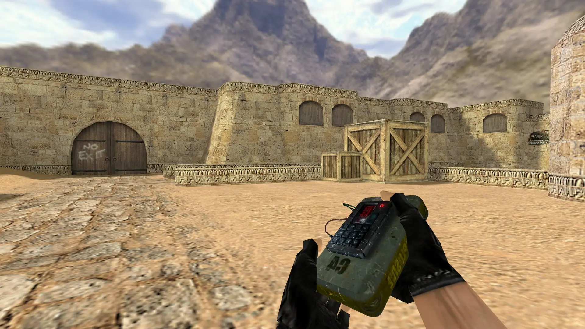 Metal Explosive Retextured — de_dust2 (first person)