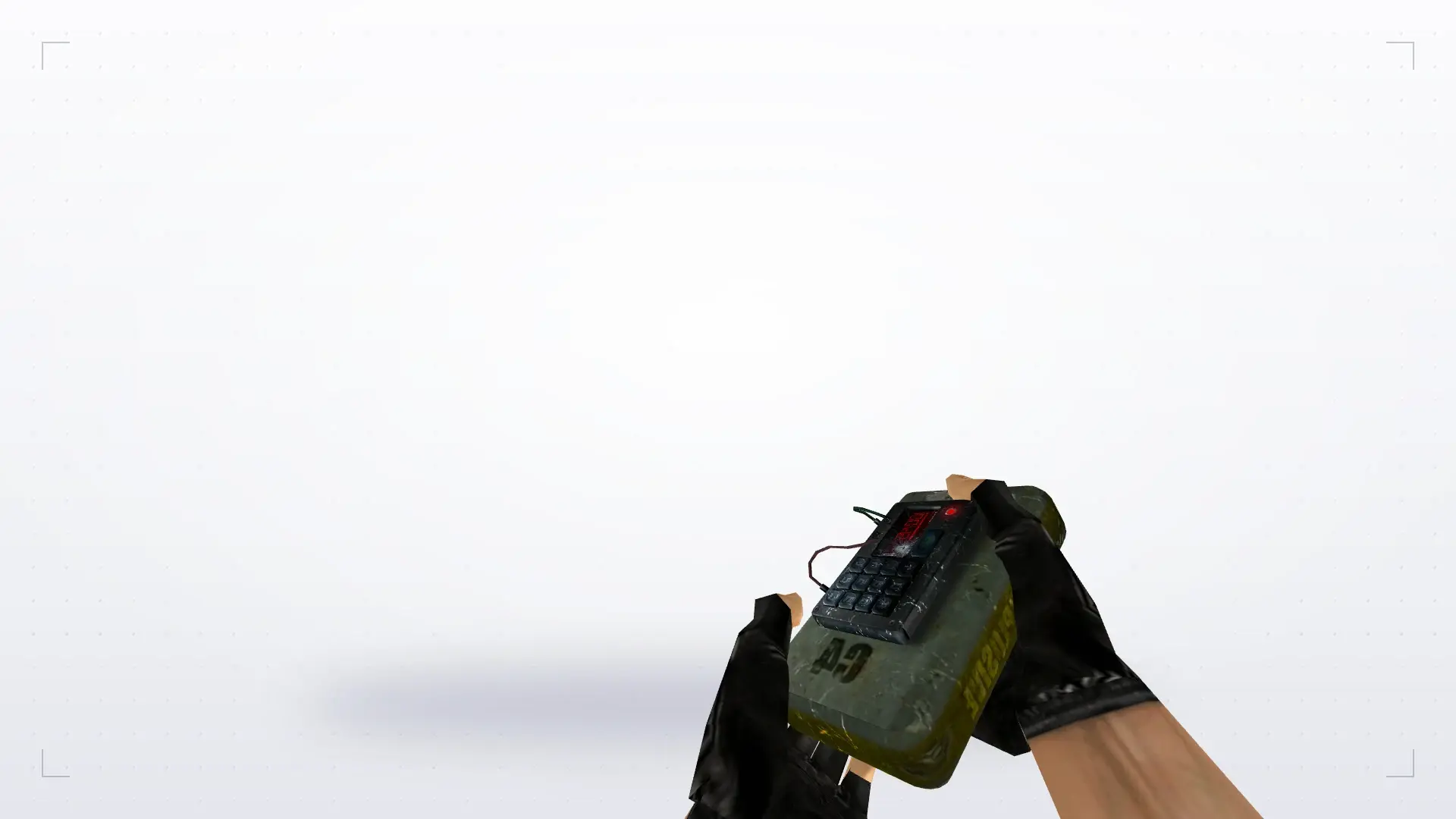 Metal Explosive Retextured — first person