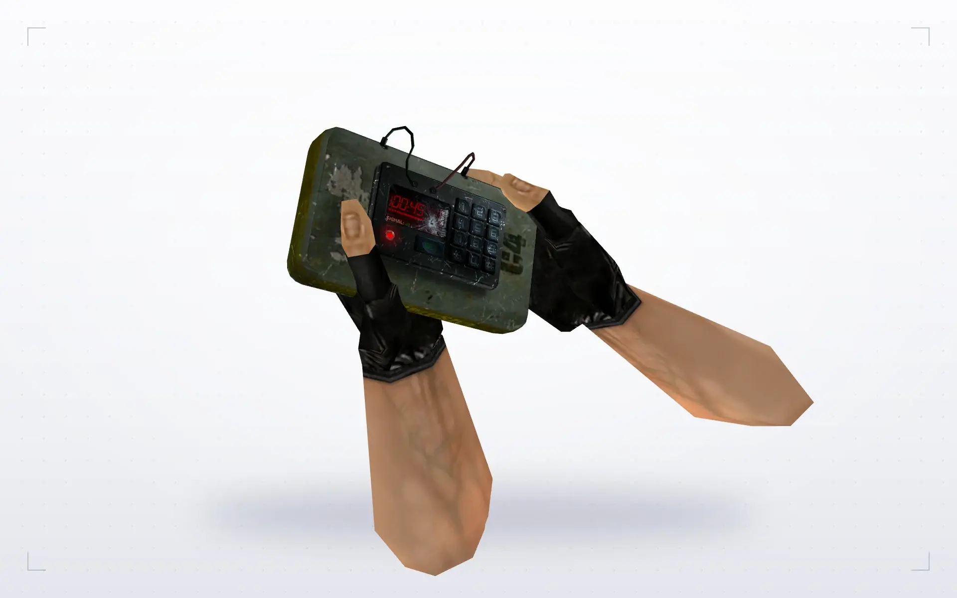 Metal Explosive Retextured — top view