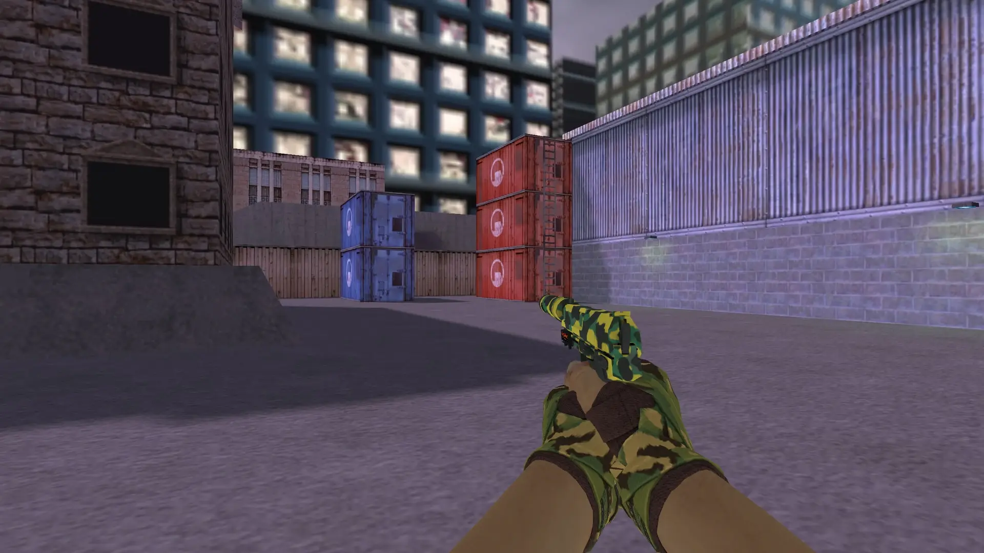 USP: Hand Wraps Arboreal — cs_assault (first person)