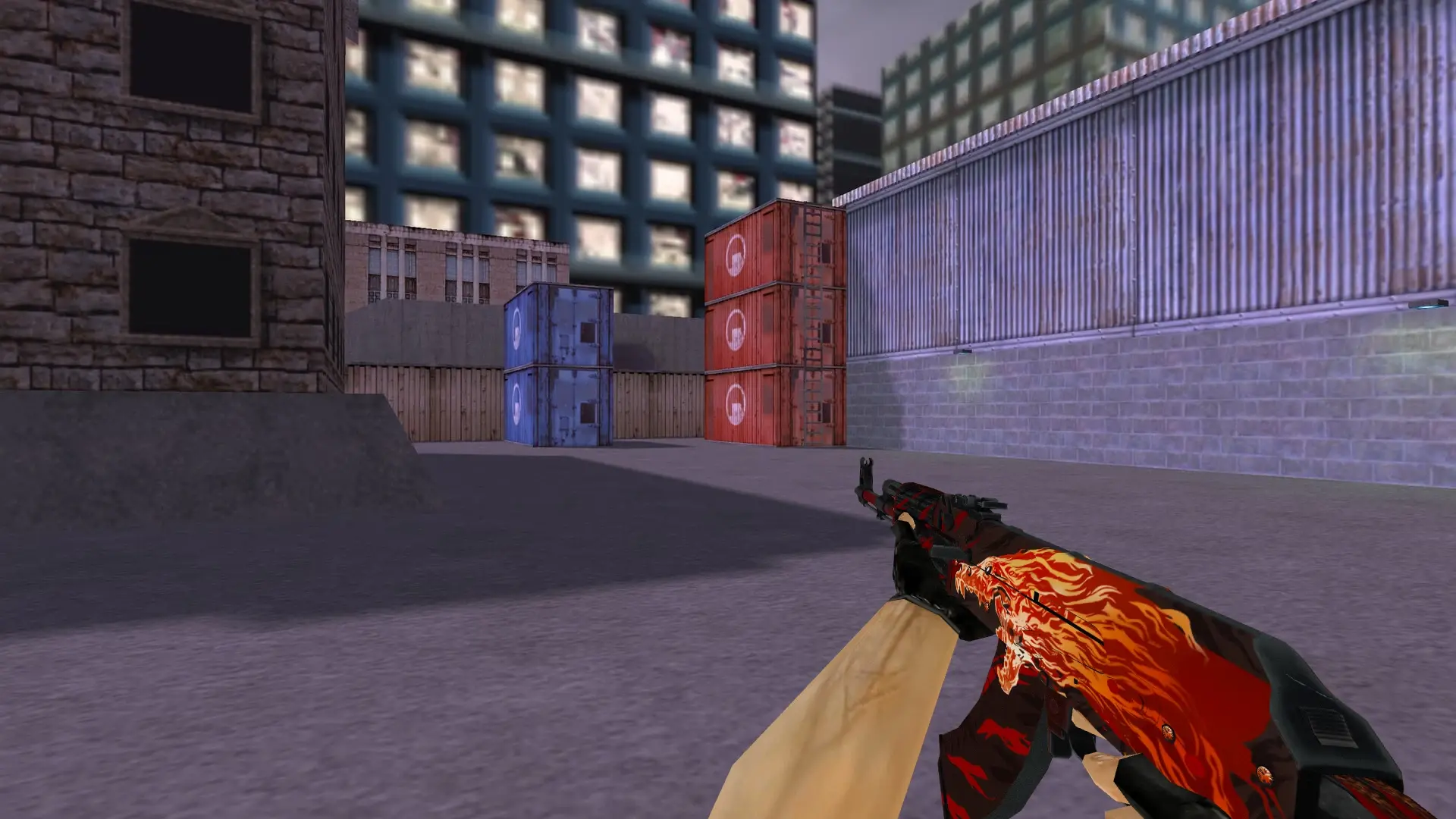 AK-47: Howl Weapon Pack — cs_assault (first person)