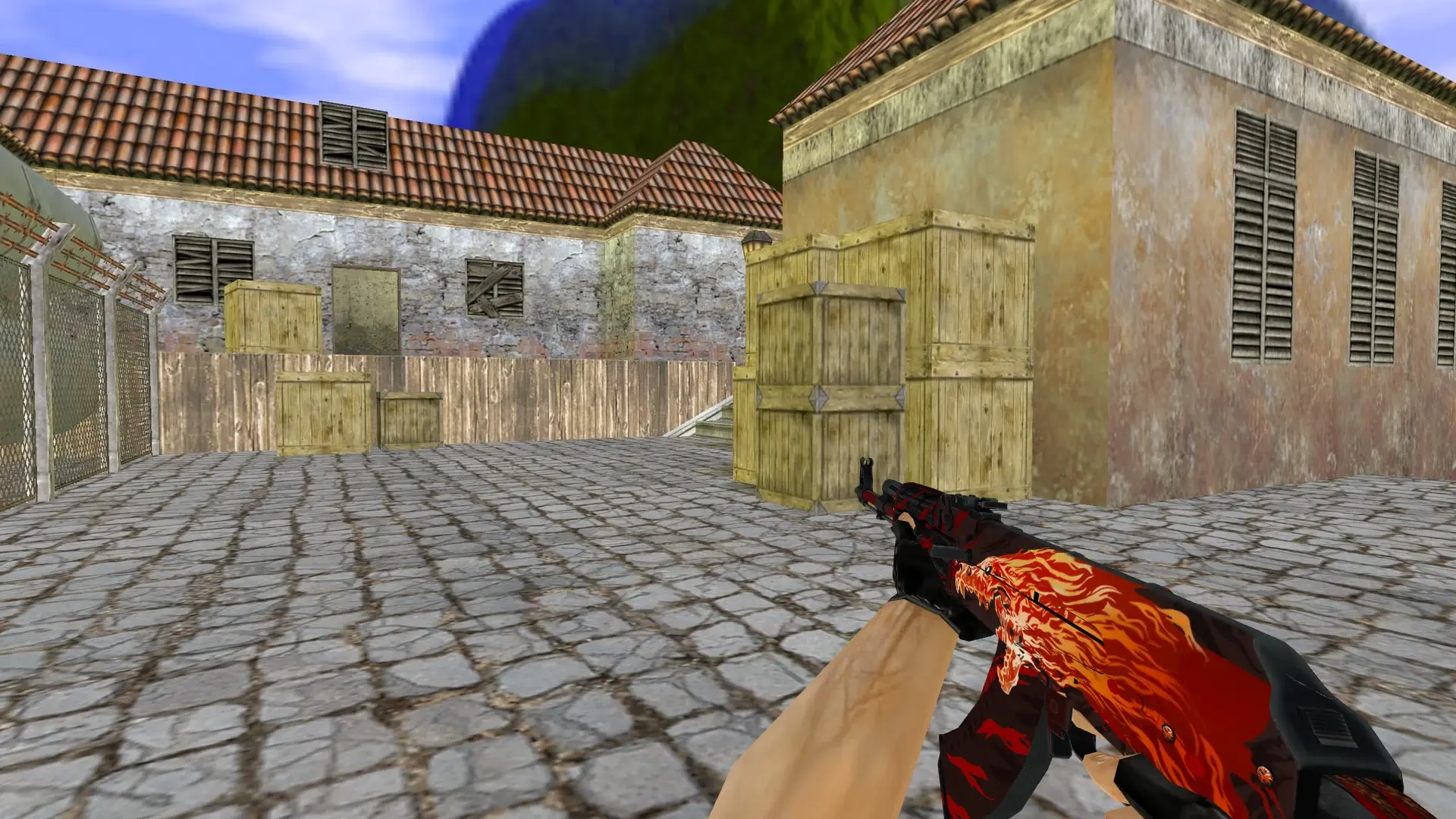 AK-47: Howl Weapon Pack — de_inferno (first person)