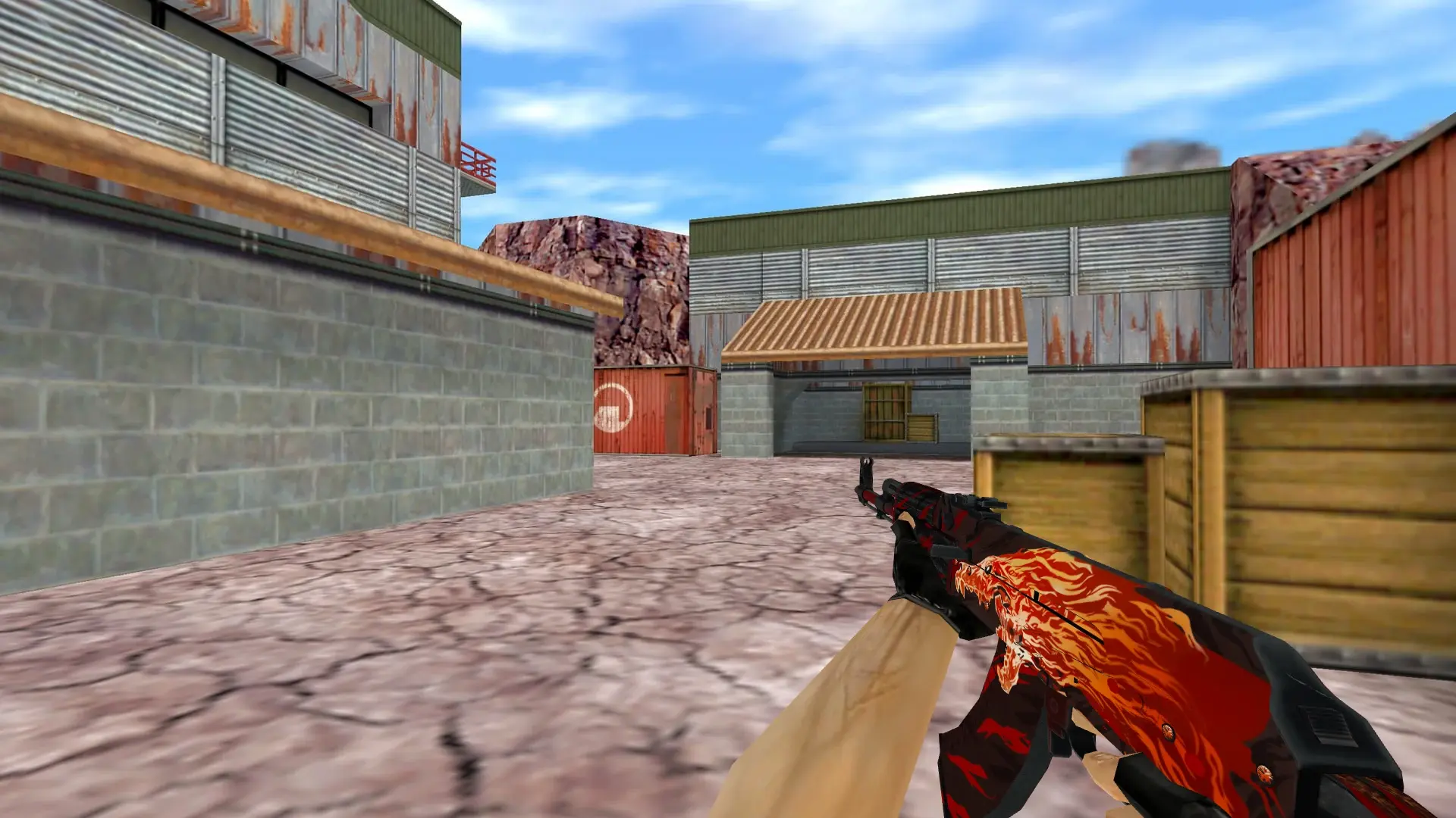 AK-47: Howl Weapon Pack — de_nuke (first person)