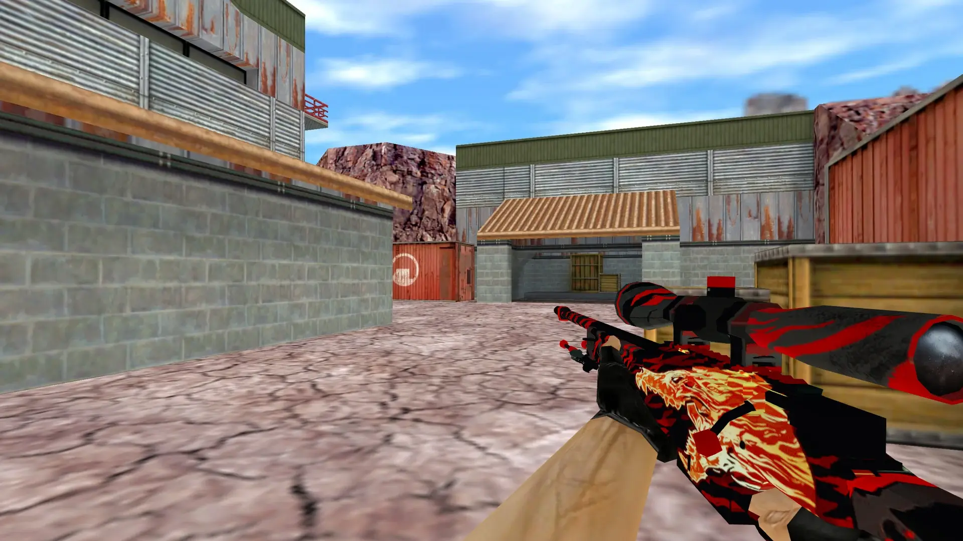 AWP: Howl Weapon Pack — de_nuke (first person)