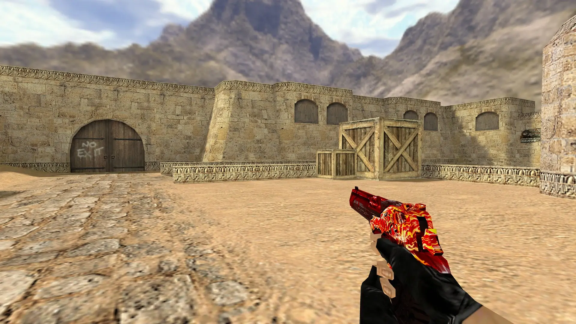 Desert Eagle: Howl Weapon Pack — de_dust2 (first person)